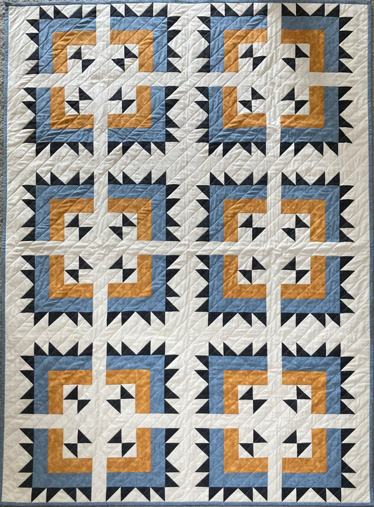 Bear Path (50" x 70") - Waterlily Quilts