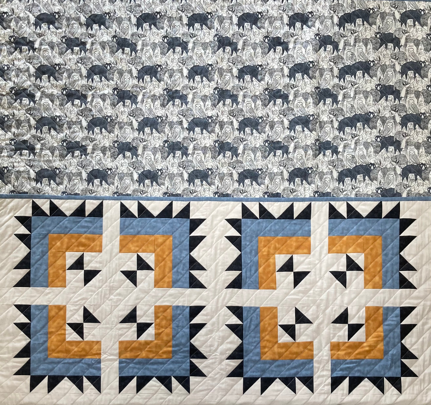 Bear Path (50" x 70") - Waterlily Quilts