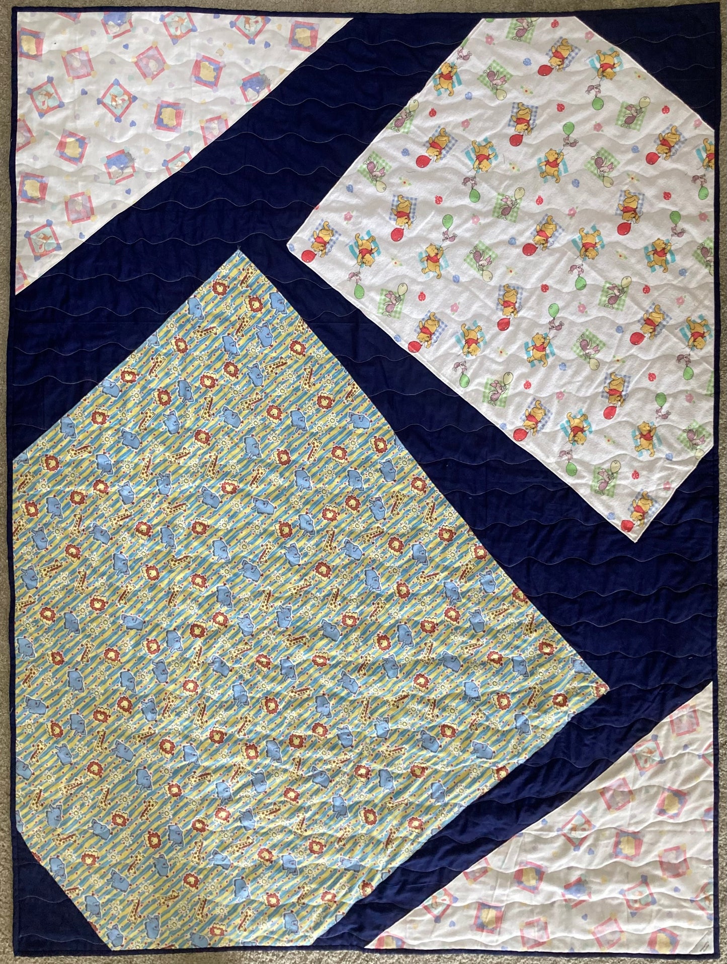 Daniel's Memory Quilt - Waterlily Quilts