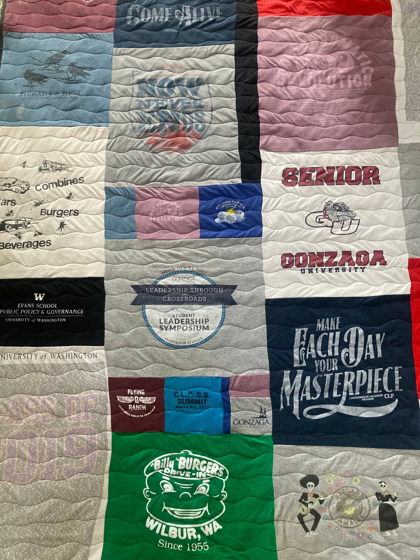 Maggie's Memory Quilt - Waterlily Quilts