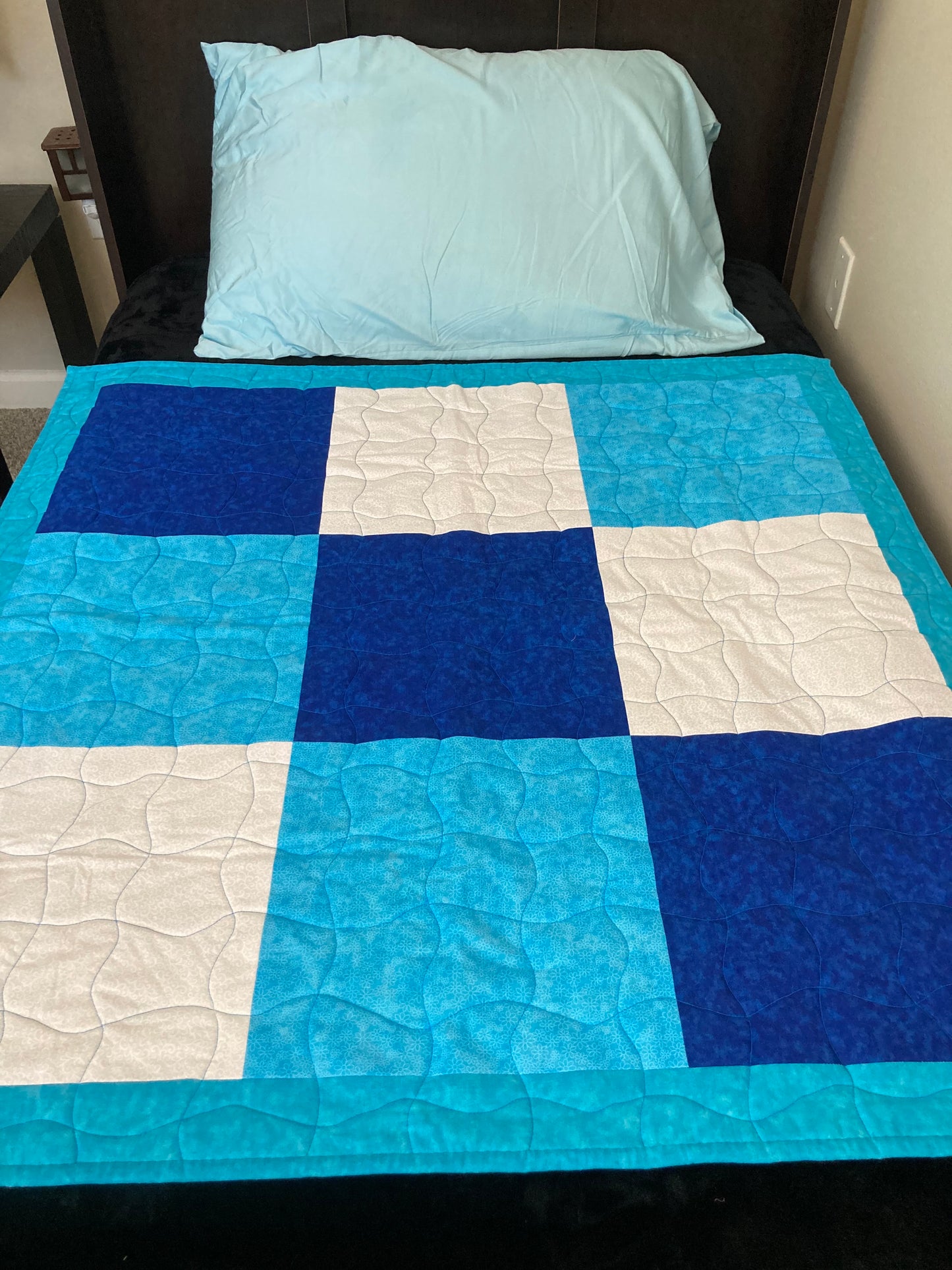 Make Waves (40" x 40") - Waterlily Quilts