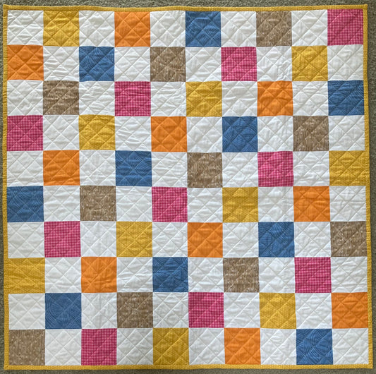 Jana's Winnie the Pooh Quilt (40" x 40") - Waterlily Quilts
