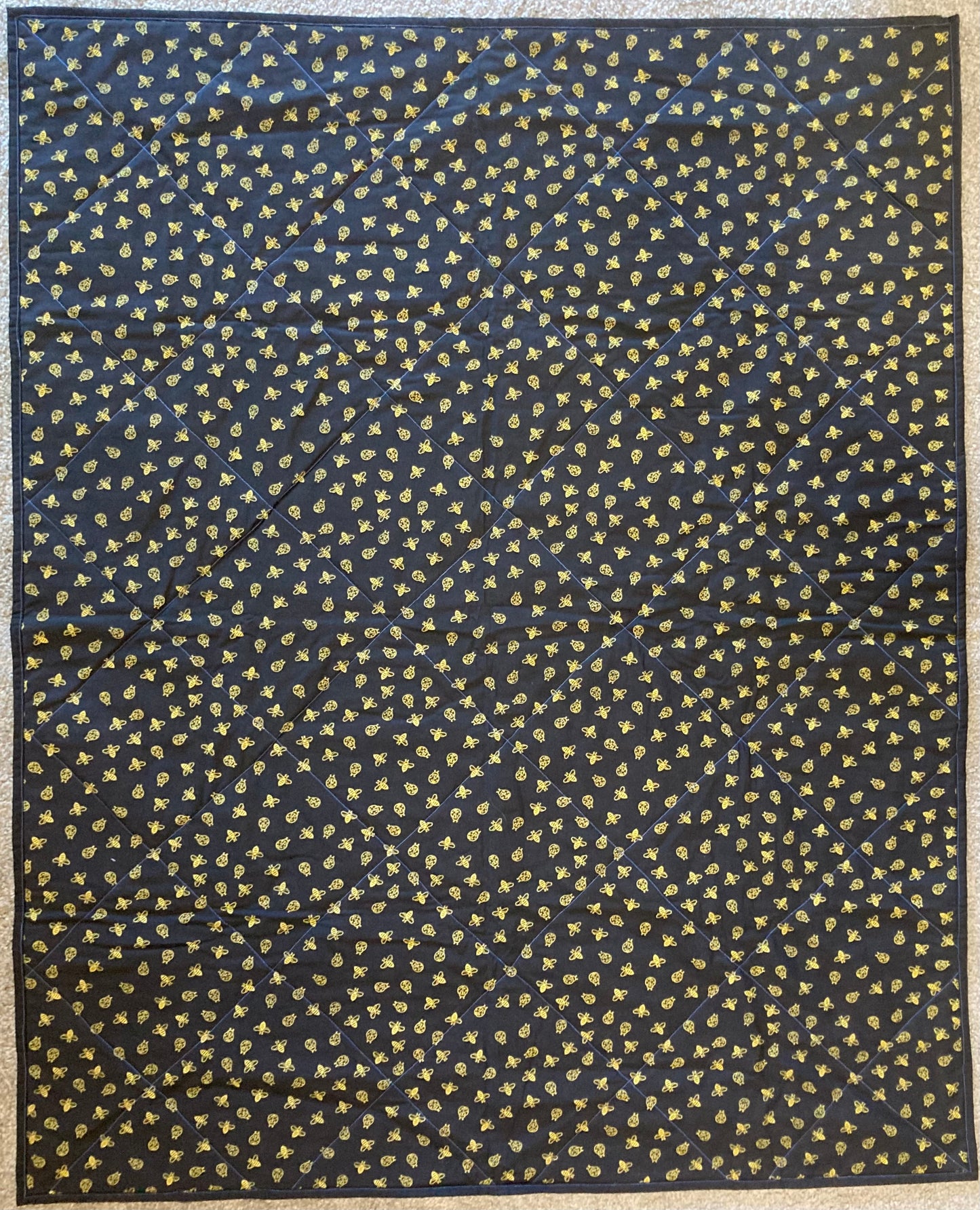 Abundance of Flowers (43.5" x 53.5") - Waterlily Quilts