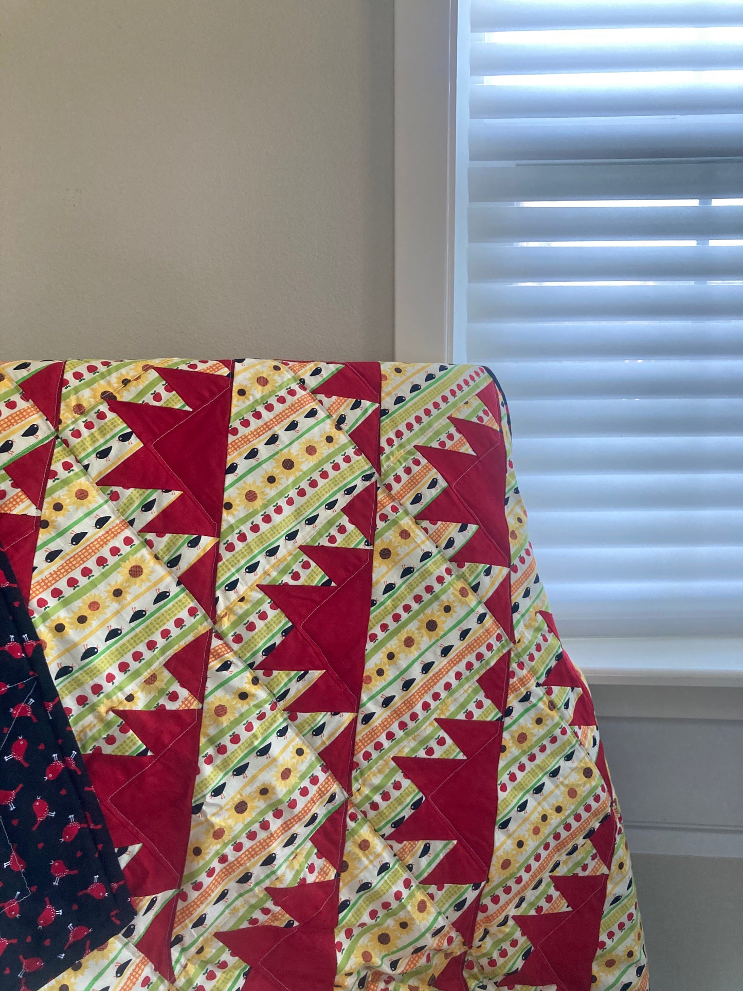 Little Bird (40" x 40") - Waterlily Quilts