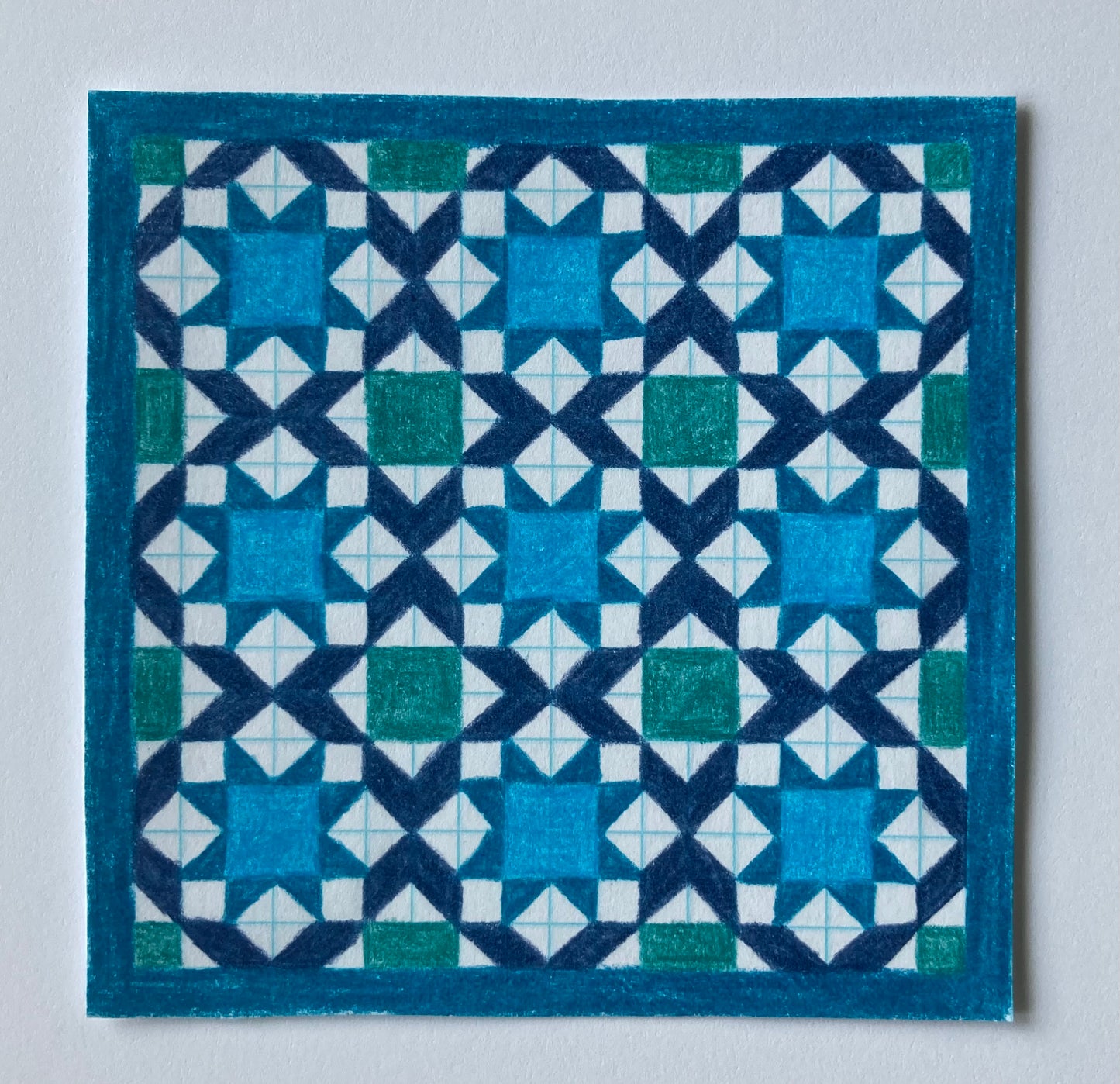 Shoreline Custom Quilt - Waterlily Quilts