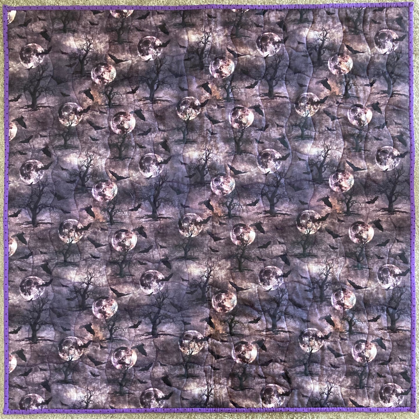 Bats (41" x 41") - Waterlily Quilts