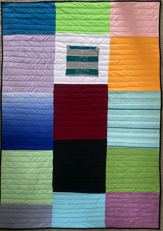 Colby's Memory Quilt - Waterlily Quilts