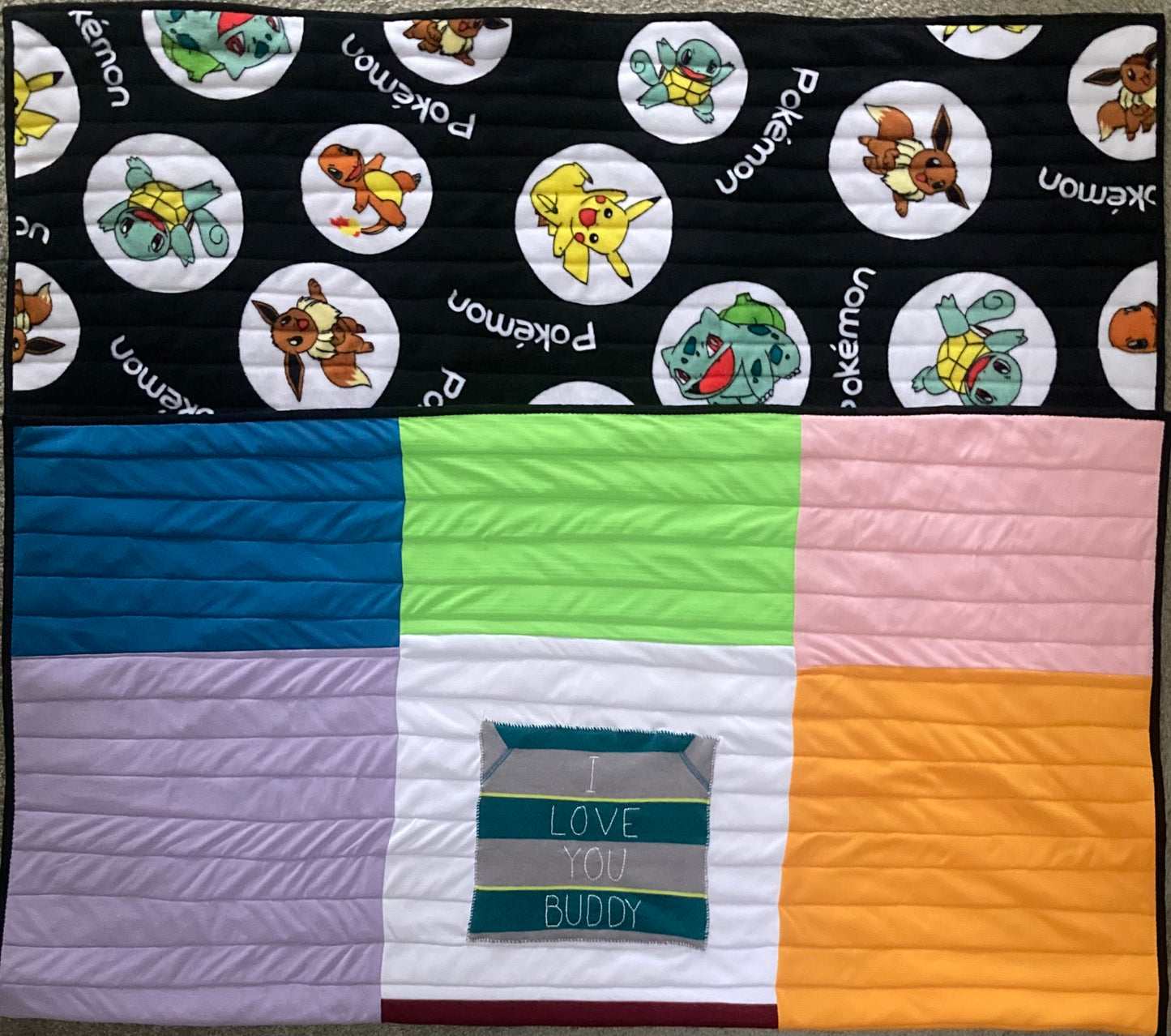 Colby's Memory Quilt - Waterlily Quilts