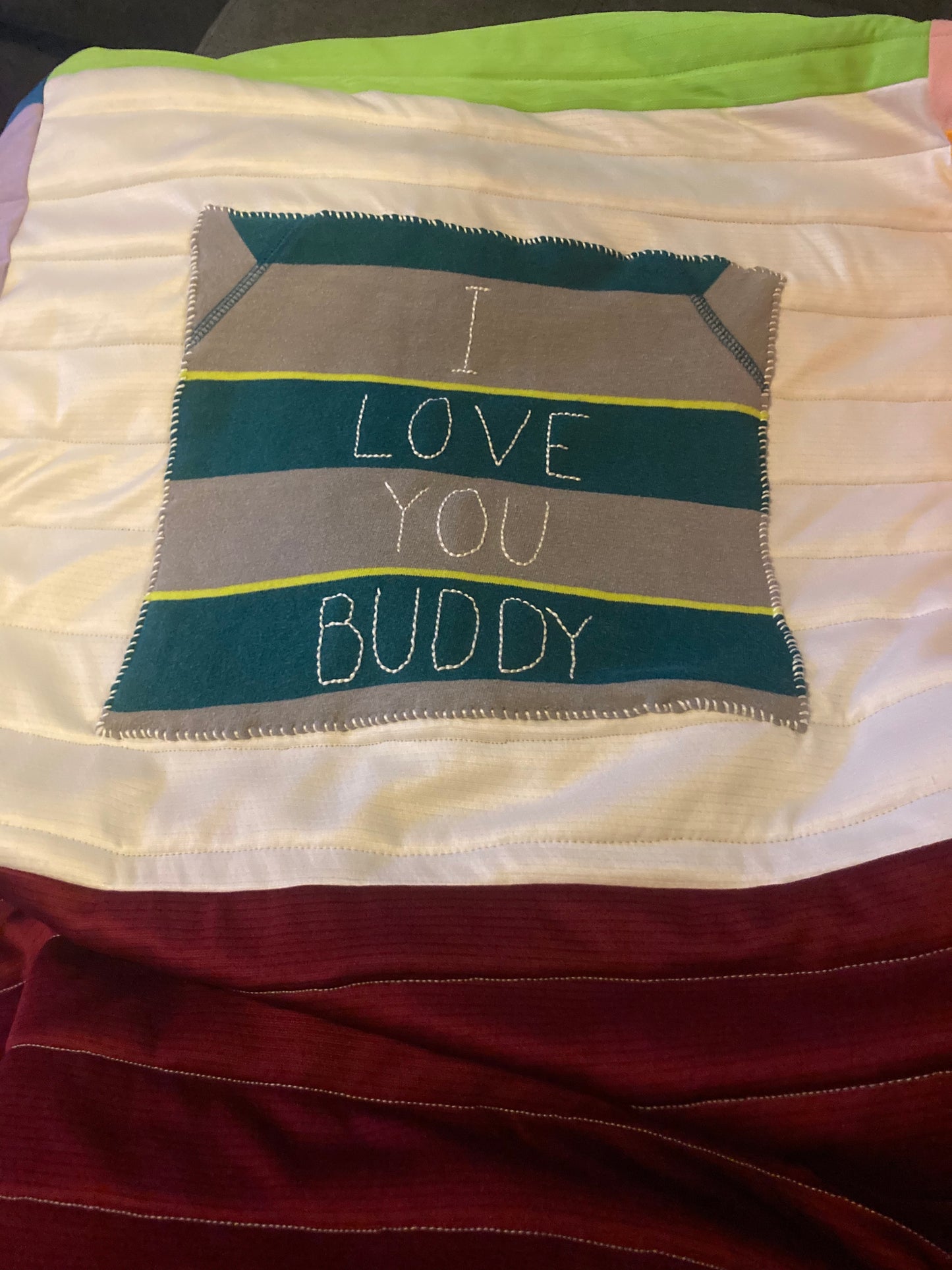 Colby's Memory Quilt - Waterlily Quilts