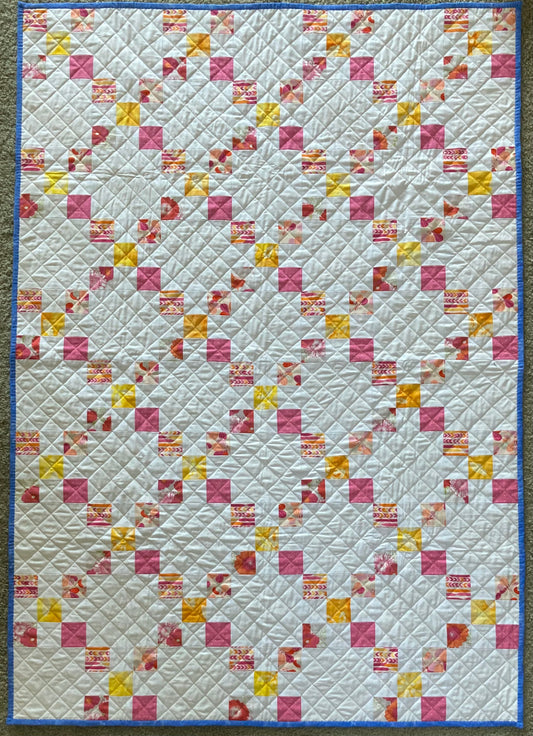 Flower Chain (42" x 60") - Waterlily Quilts