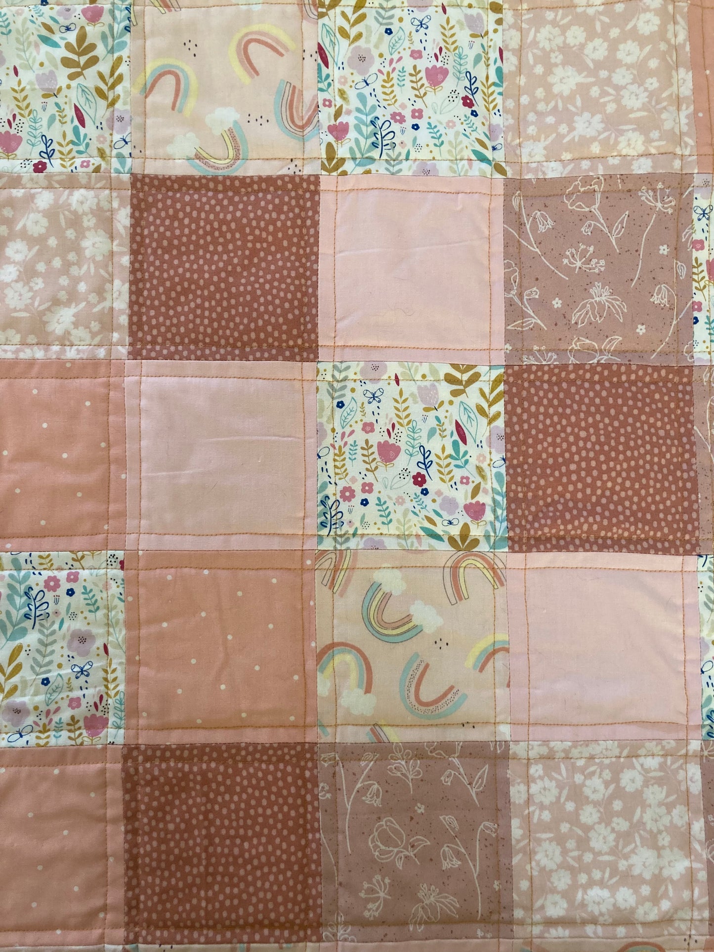 Karen's Floral Quilt - Waterlily Quilts