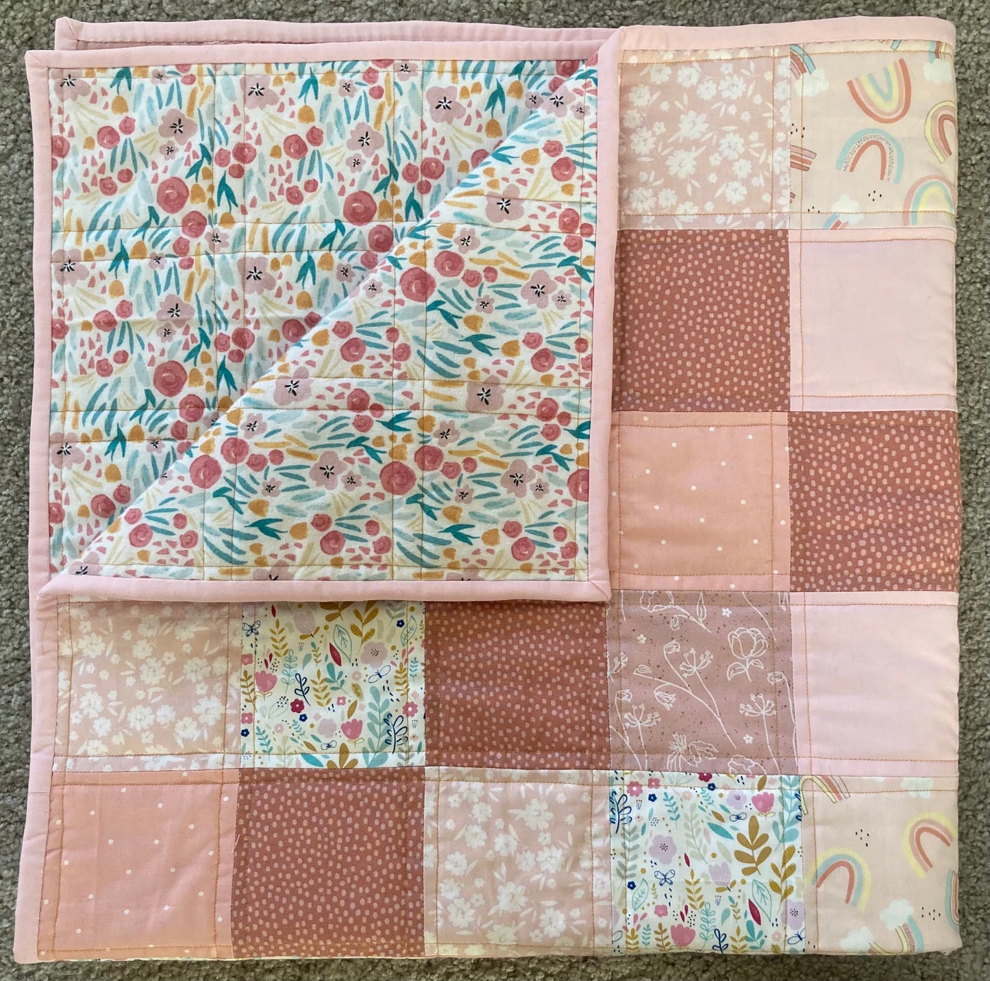 Karen's Floral Quilt - Waterlily Quilts