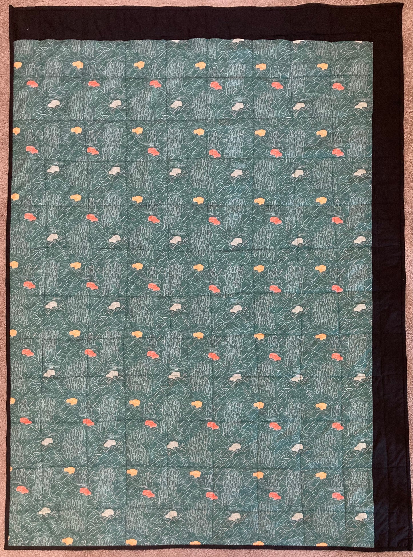 Kevin's Memory Quilt - Waterlily Quilts