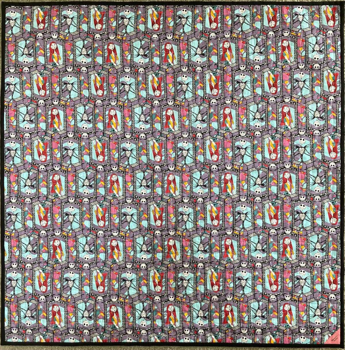 Sally's Dress Quilt (42" x 42") - Waterlily Quilts