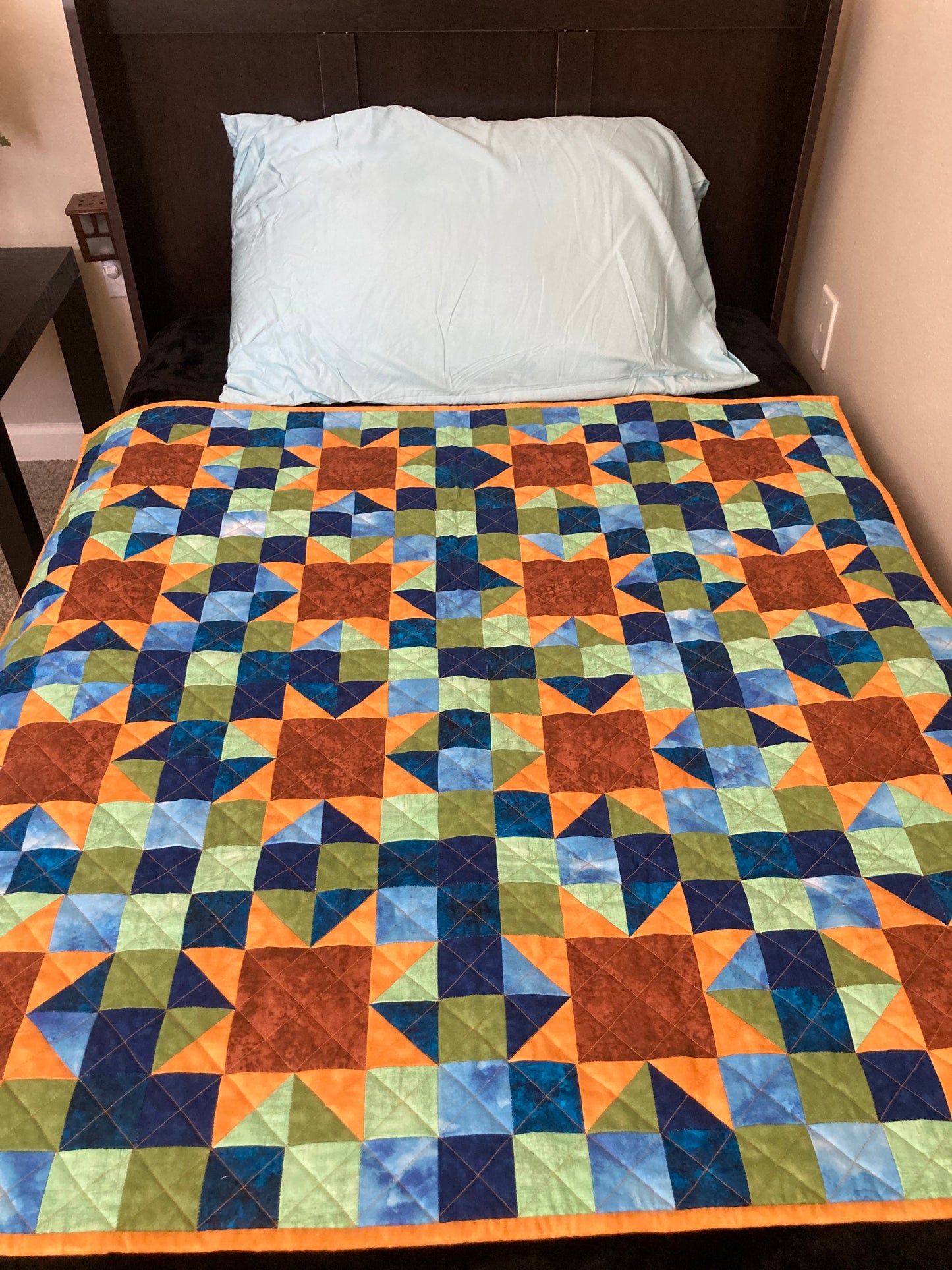 Sunflowers (42" x 42") - Waterlily Quilts