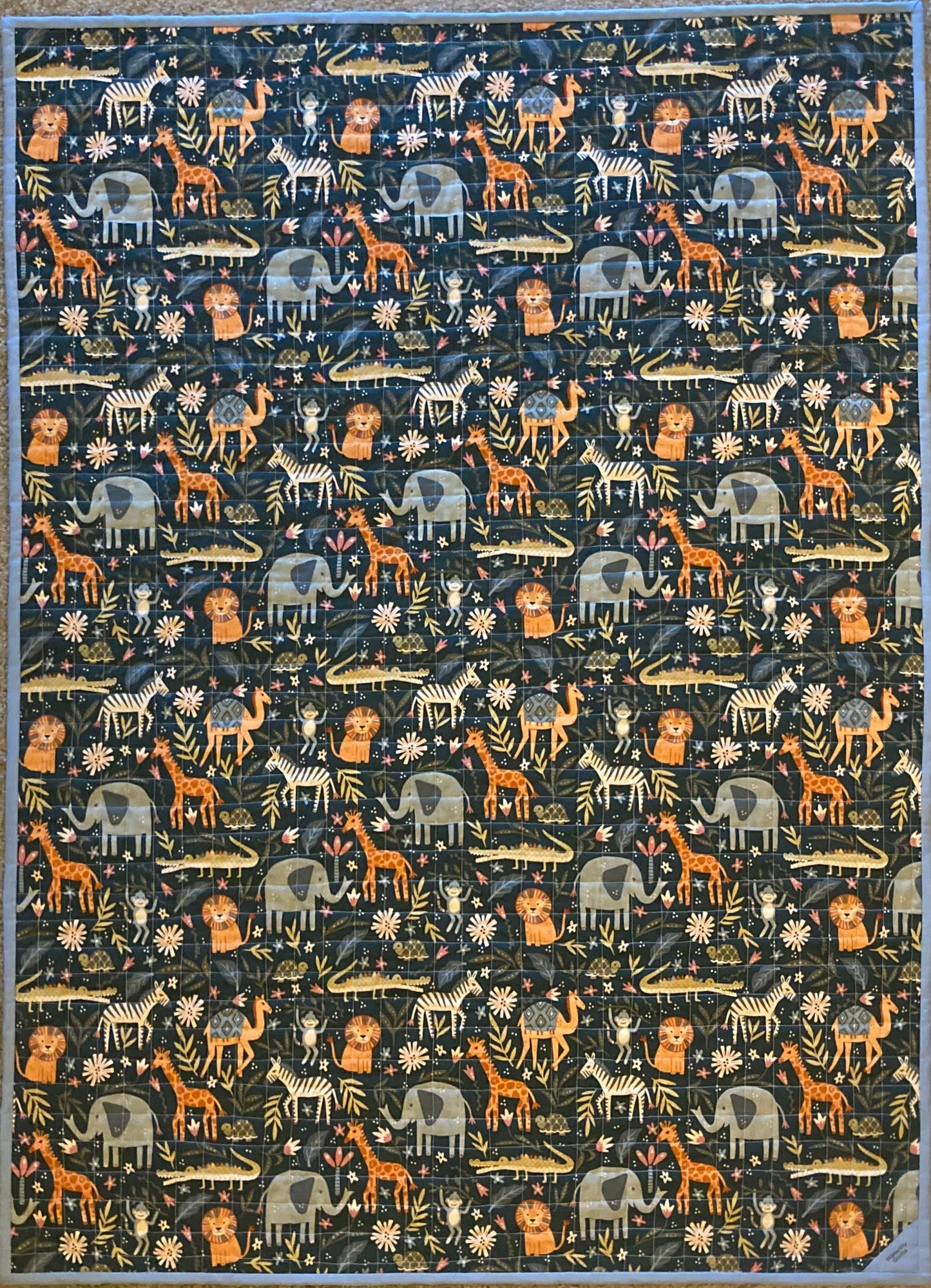 Zion's Prayer Quilt (36" x 46") - Waterlily Quilts