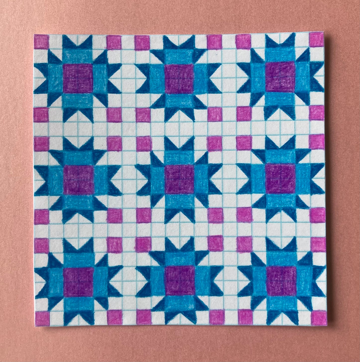 Bee Balm Custom Quilt - Waterlily Quilts