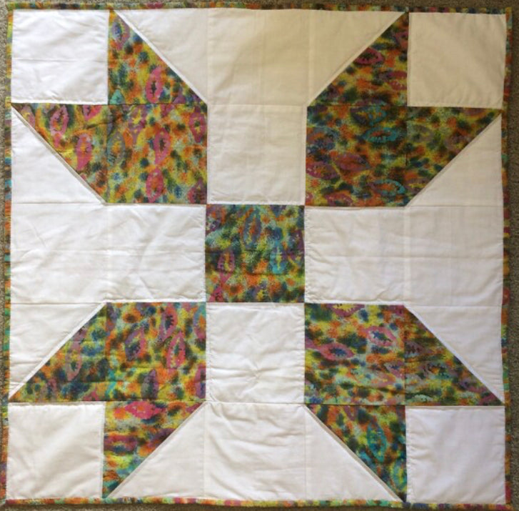 Disco Baby (40" x 40") - Waterlily Quilts