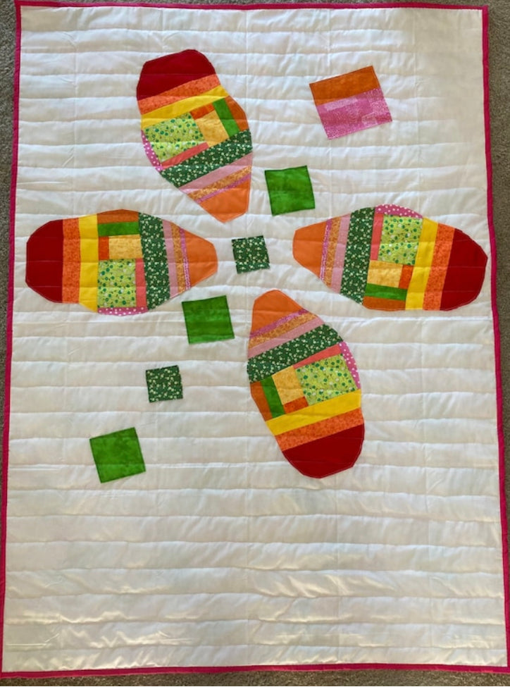 Dragonfly (42" x 57") - Waterlily Quilts