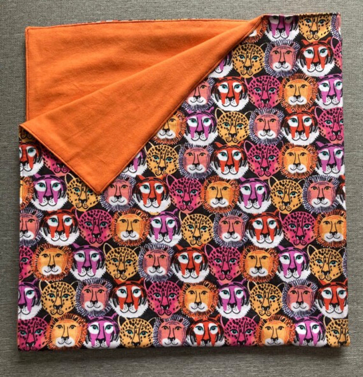 Jungle Cats - Waterlily Quilts Blankets