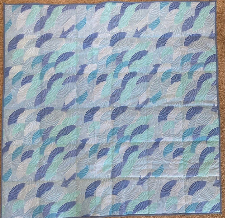 Oceans (36" x 36") - Waterlily Quilts