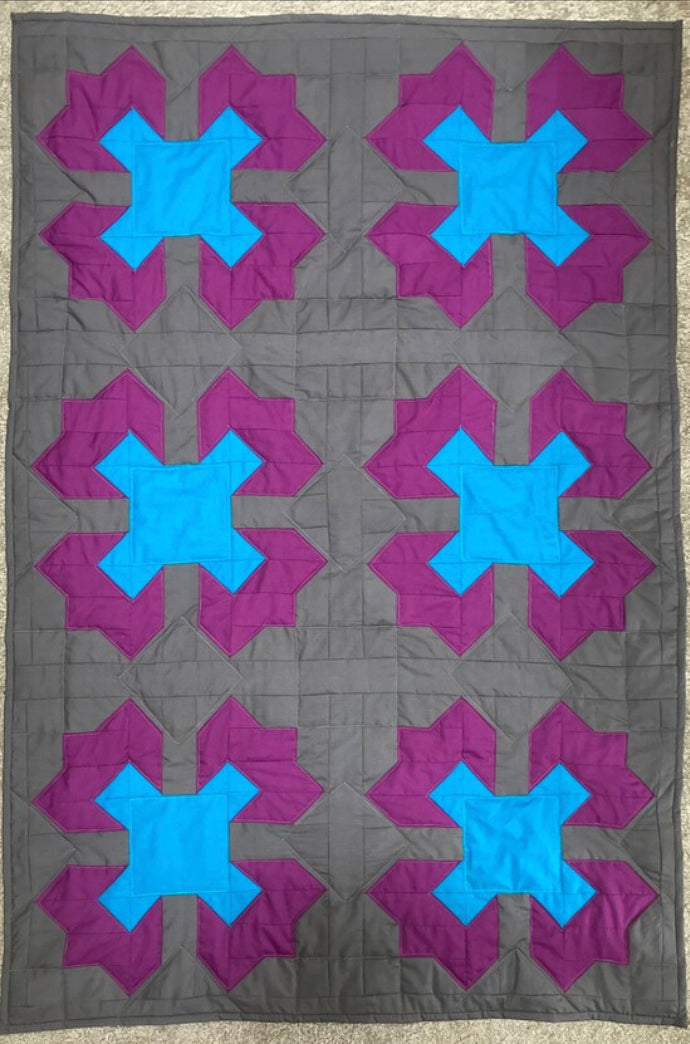 Wise Owl (40" x 60") - Waterlily Quilts