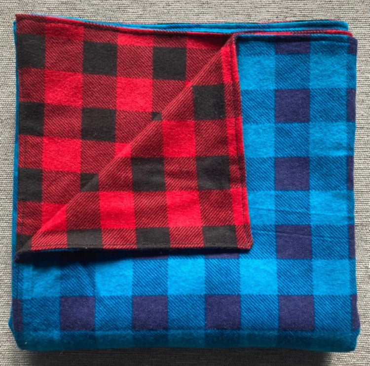 Reverse Plaid - Waterlily Quilts Blankets