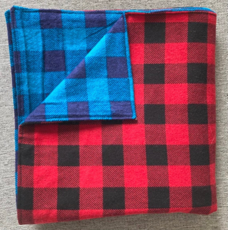 Reverse Plaid - Waterlily Quilts Blankets