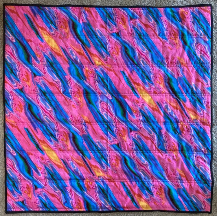 Sunset (42" x 42") - Waterlily Quilts